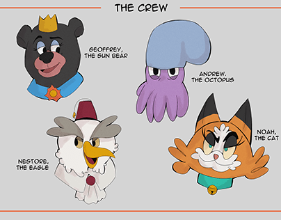 The animal crew