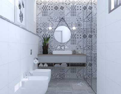 Bathroom -corona render