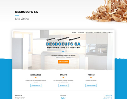 Desboeufs SA - Site Internet