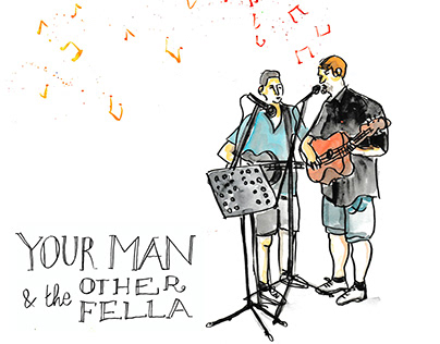 Your man and the other fella - Promotional live drawing