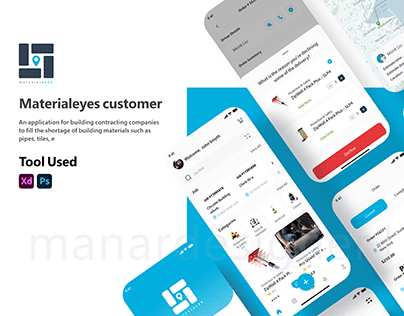 Materialeyes customer App
