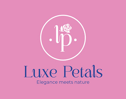 Luxe Petals- Brand identity