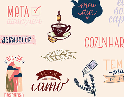 Planner Stickers | Lettering & Illustrations
