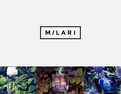 Identity Design - MILARI, parfums & costetics