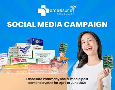 Emedsure Pharmacy Social Media Campaign 2021