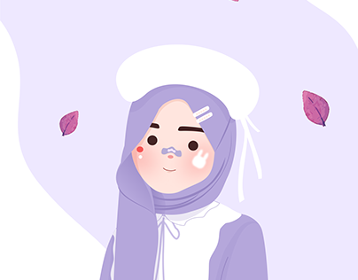 Hijabi Sweet Purple