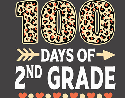 100 Days School PNG
