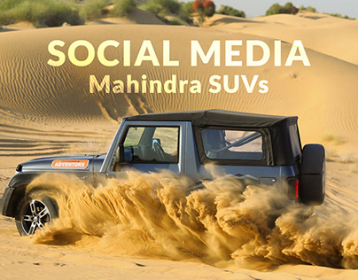 Mahindra SUVs Social Media