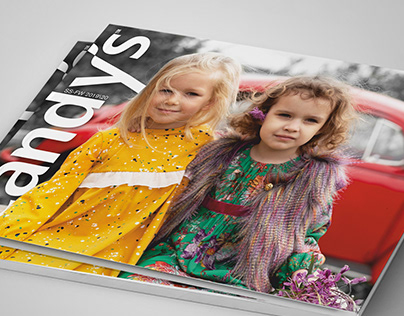 Magazine for fashionable children's clothing