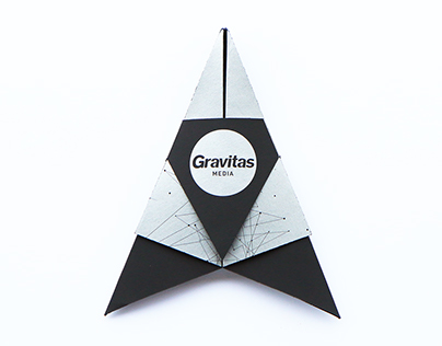 Gravitas Media - Silver Digital Printing Brochure