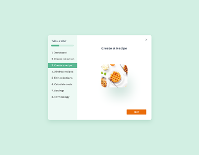 Meal Planning App UI Component
