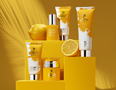 Vitamin C skincare series for BBA by Suleman