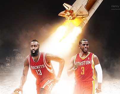 Houston Rockets with Harden and Chris Paul
