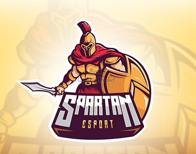 Mascot logo SPARTAN