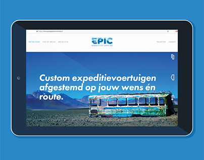 Epic Expedition Vehicles Brand Identity