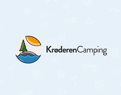 Krøderen Camping - Logo & Web