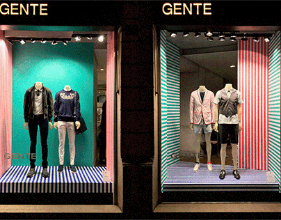 Gente Roma | Window Display Design
