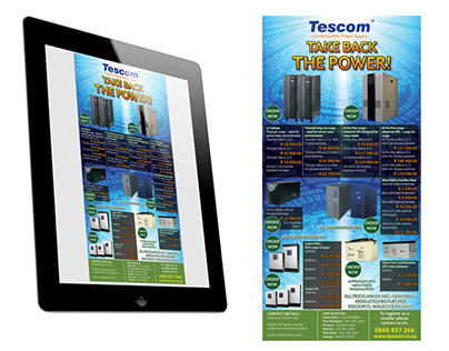 Tescom Product mail shots