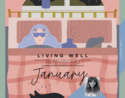 Living Well Cover - Sainsbury's Magazine