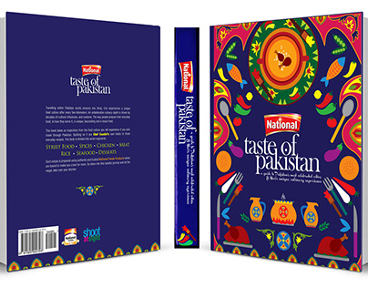 NATIONAL'S TASTE OF PAKISTAN- Cook Book Cover