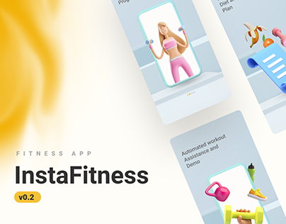 InstaFitness v0.2 - Fitness app User Interface Design