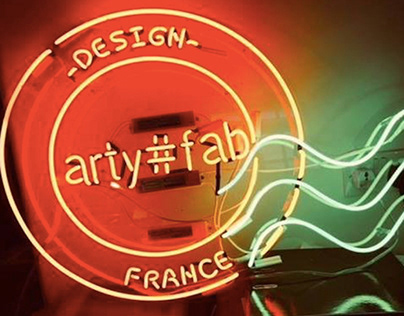 arty#fab design logo