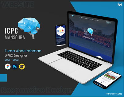 ICPC Mansoura Website (Responsive Design)