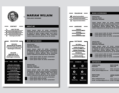 Professional Resume, CV, Cover Letter Design