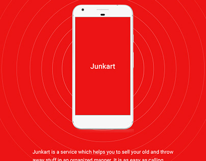 Junkart - Online facility to sell your scrap (Trash)