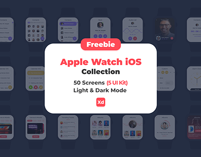 Freebie Apple Watch iOS Collection