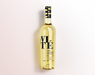 Packaging Design # Wine Bottle WITÉ