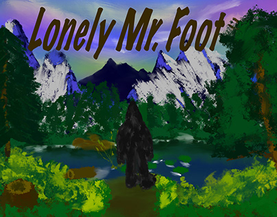 Project thumbnail - Children Book - A Lonely Sasquatch Journey