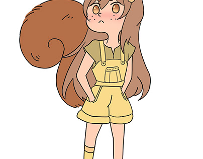 Susie, A squirrel girl