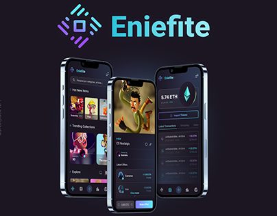 UI Case Study | Eniefite - NFT Marketplace