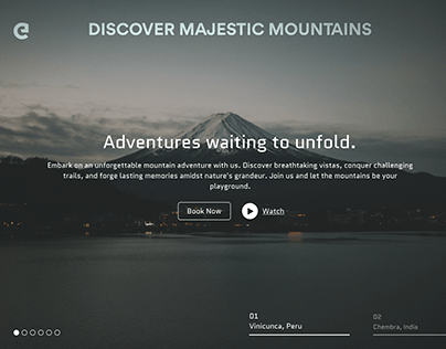 Discover Majestic Mountains