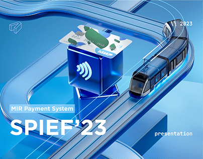 Mir Payment System SPIEF’23 3D presentation