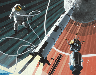 NASA 60th Anniversary Art