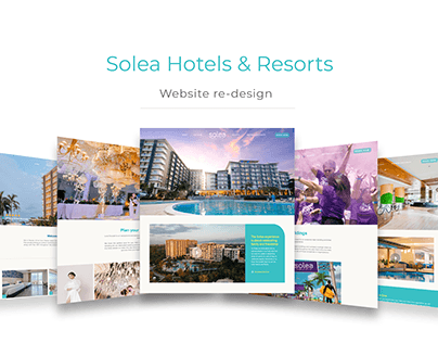 Solea Hotels & Resort Website design