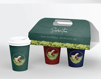 Serenitea - Tea Brand Packing