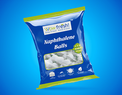 Naphthalene Balls Packaging Design
