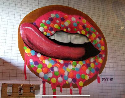 Donut Bar San Diego Mural 2016