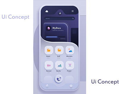 Ui Designee Concept (Learning Figma)