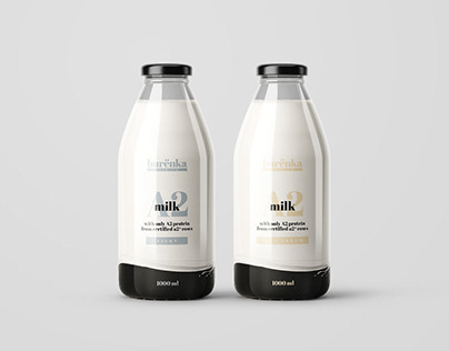 Burёnka Premium Milk | Logo & Packaging Design