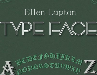Ellen Lupton Type face book cover design
