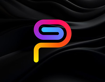 letter logo, logo design, modern, colorful, logotype