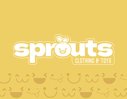 Sprouts ❘ Logo Design for Kid's Clothing & Toy Brand