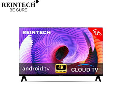 Reintech 43'' Inch Smart LED TV.