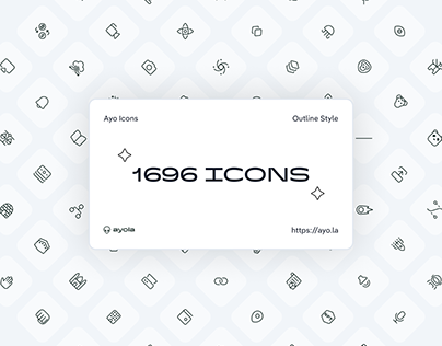 Outline Icons - Ayo Icons