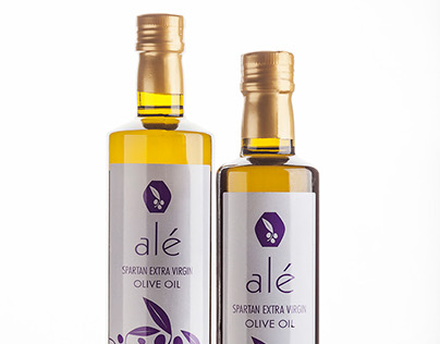 Alé Olive Oil Bottle Product Labels