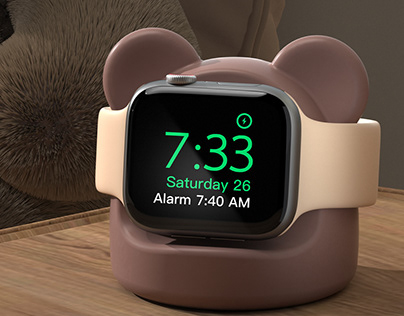 Bear Watch Holder--Apple Watch